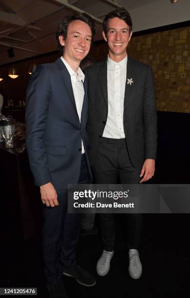 Heuer CEO Frederic Arnault and Alexandre Arnault, Tiffany & Co. EVP of Product and Communications, attend the opening of Tiffany & Co.'s Brand...
