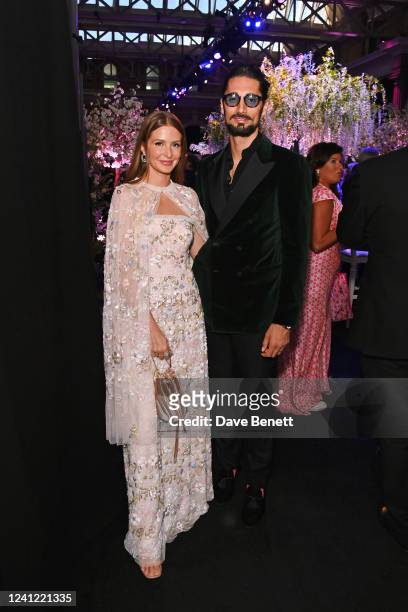 Millie Mackintosh and Hugo Taylor attend Boodles Boxing Ball in association with Overfinch and in support of Hope And Homes For Children at Old...