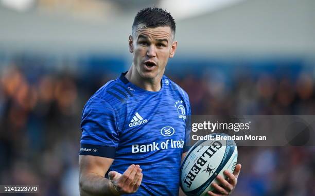 Dublin , Ireland - 10 June 2022; Jonathan Sexton of Leinster during the United Rugby Championship Semi-Final match between Leinster and Vodacom Bulls...