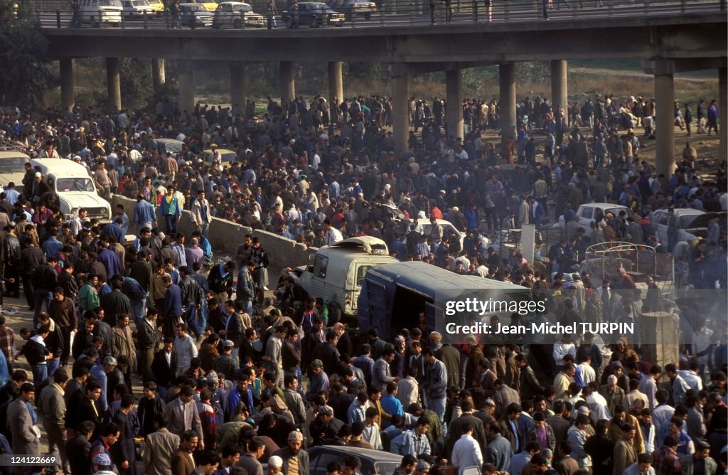 Illustration In Algiers, Algeria In January, 1992.