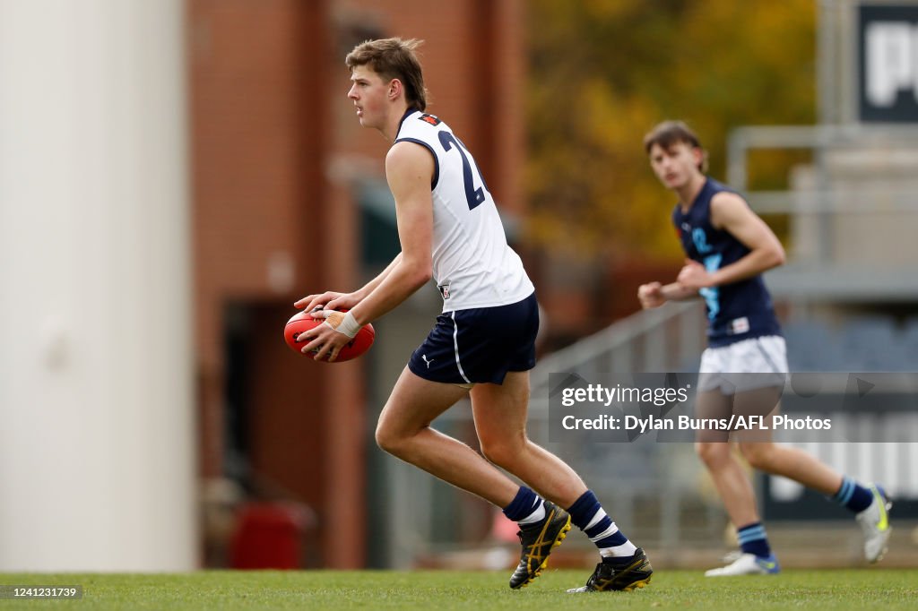 Zac Harding Zac Harding of Victoria Country looks on during the 2022 National ...