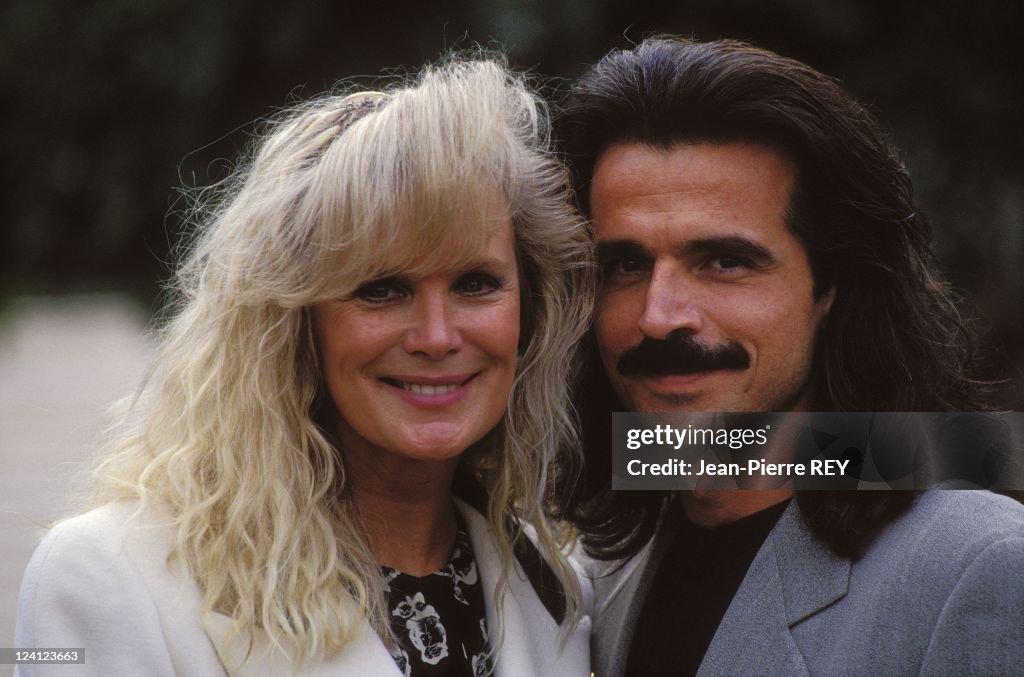 Linda Evans and boyfriend Yanni Chrissomalis at the television... News Photo Getty Images