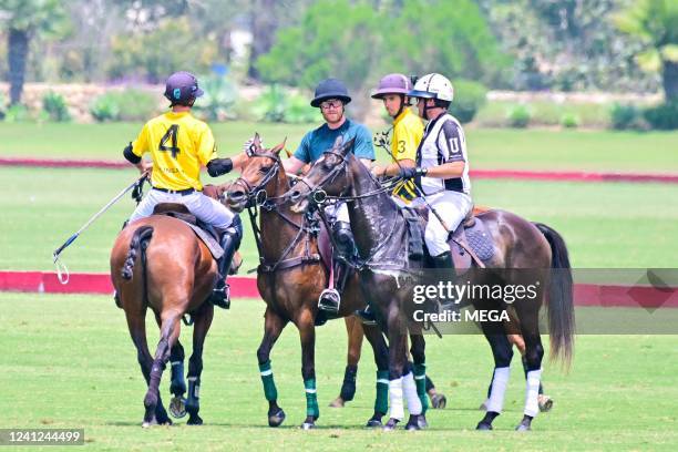 Prince Harry, Duke of Sussex is seen playing polo on June 10, 2022 in Carpinteria, California.