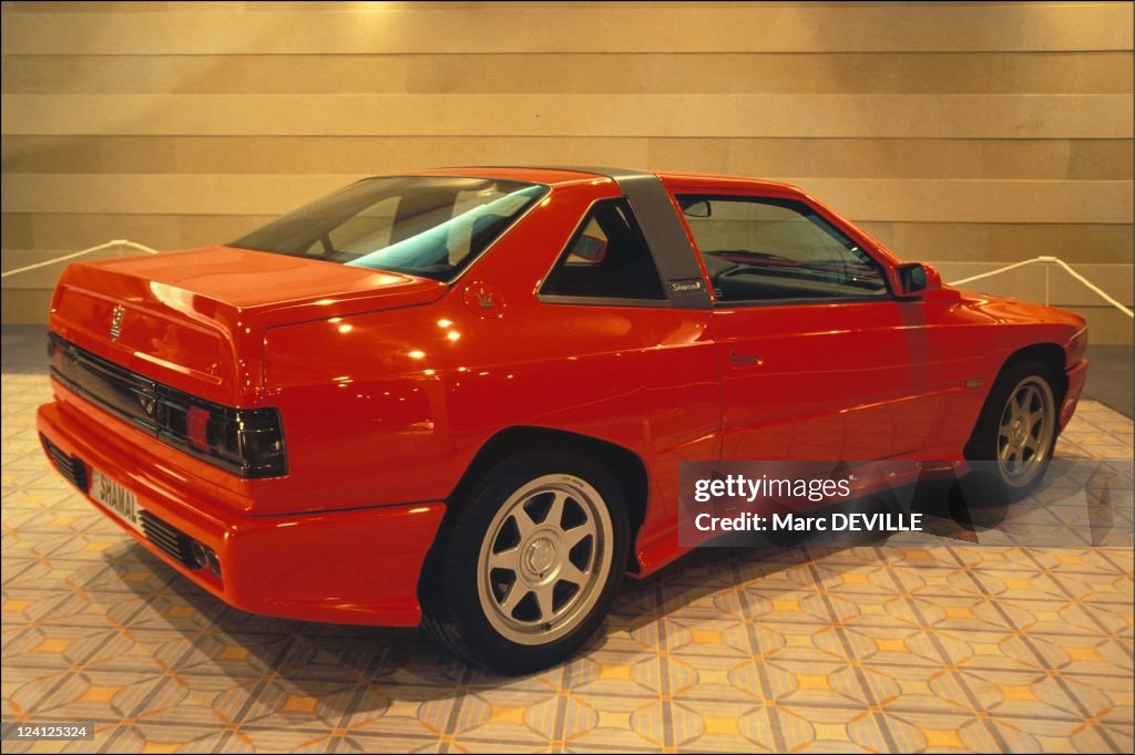 Italian Car Design Exhibition In Deauville, France On August 11, 1994-.