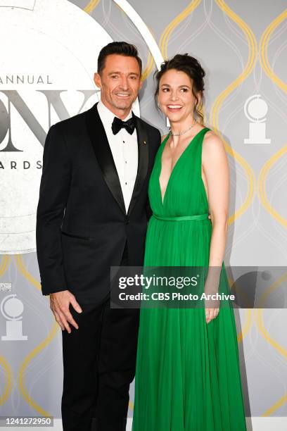 Hugh Jackman and Sutton Foster at THE 75TH ANNUAL TONY AWARDS, live from Radio City Music Hall in New York City, Sunday, June 12 on the CBS...