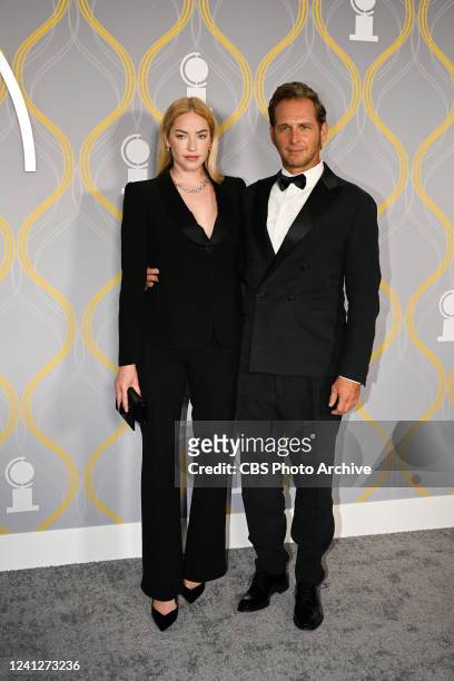 Rachel Mortenson and Josh Lucas attend THE 75TH ANNUAL TONY AWARDS, live from Radio City Music Hall in New York City, Sunday, June 12 on the CBS...