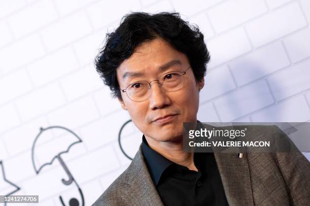 South Korean Creator/Director/Executive Producer/Writer Hwang Dong-Hyuk attends Netflix's "Squid Game" Los Angeles FYSEE Special Event at Netflix...