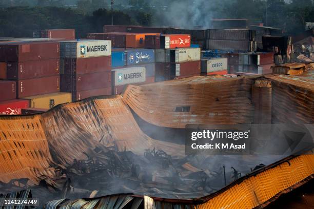 Metal Container Explosion 1,625 Damaged Shipping Containers Stock Photos, High-Res Pictures, and ...