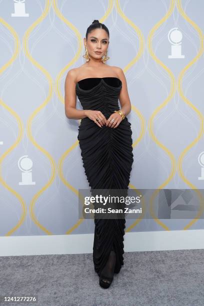 Vanessa Hudgens attends The 75th Annual Tony Awards - Arrivals on June 12, 2022 at Radio City Music Hall in New York City.