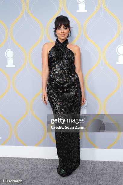 Krysta Rodriguez attends The 75th Annual Tony Awards - Arrivals on June 12, 2022 at Radio City Music Hall in New York City.