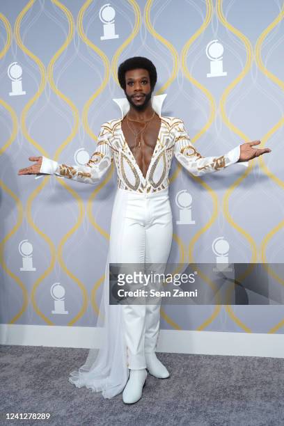 Antwayn Hopper attends The 75th Annual Tony Awards - Arrivals on June 12, 2022 at Radio City Music Hall in New York City.
