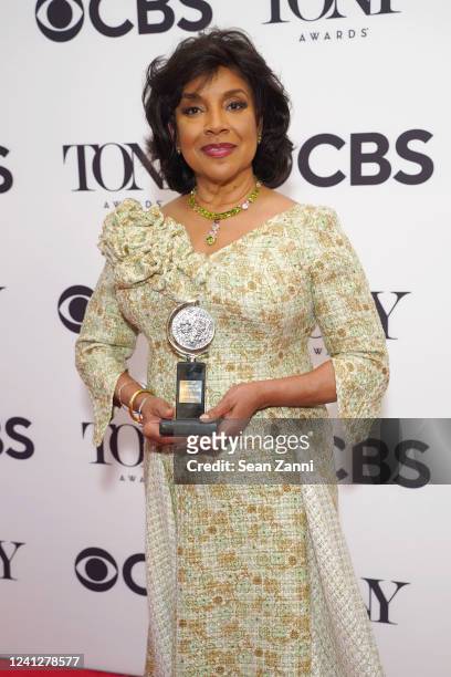 Phylicia Rashad attends The 75th Annual Tony Awards - Media Room on June 12, 2022 at Radio City Music Hall in New York City.