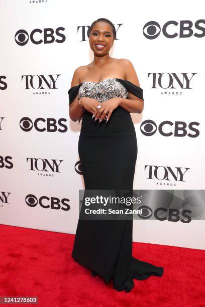 Jennifer Hudson attends The 75th Annual Tony Awards - Media Room on June 12, 2022 at Radio City Music Hall in New York City.