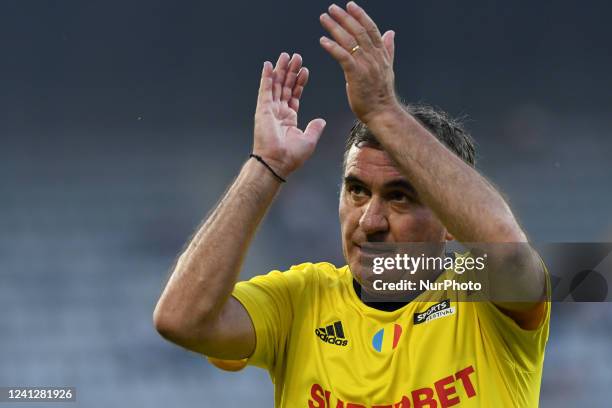 Portrait of Gheorghe Hagi during Team Romania vs World Stars, Cluj-Napoca, 12 June 2022