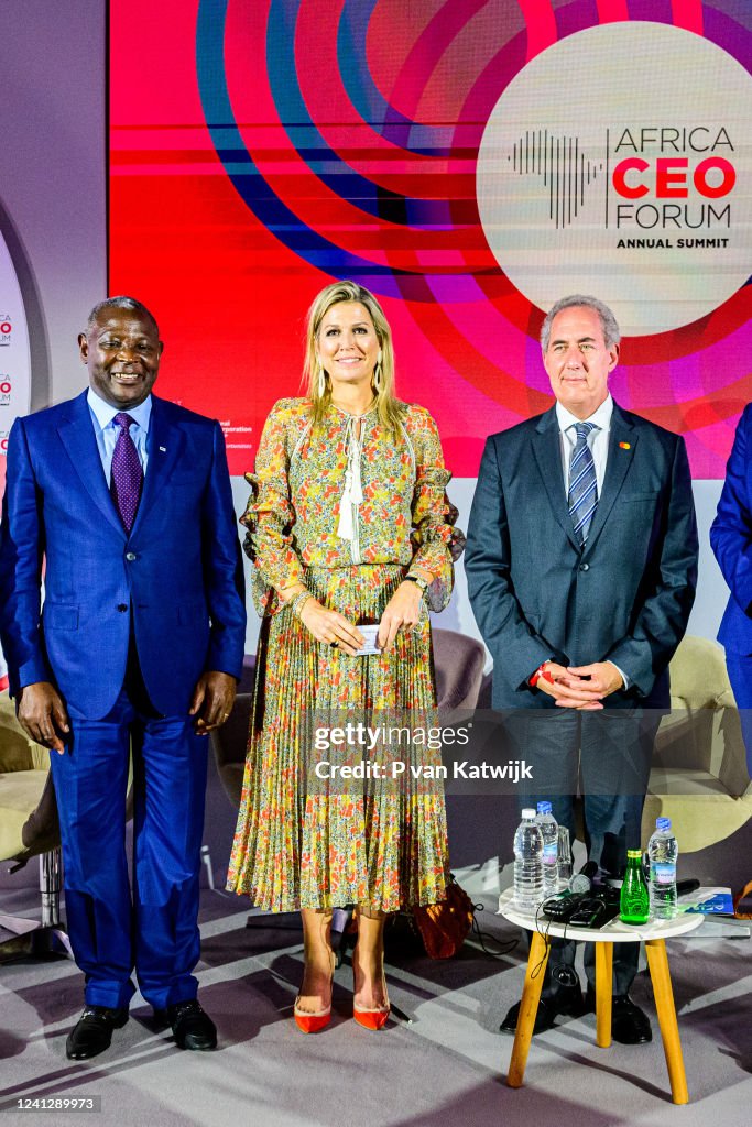 Queen Maxima The Netherlands Visits Ivory Coast As UN Special Advocate : Day One
