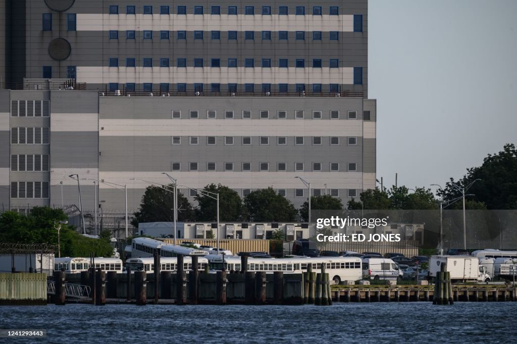 Amkc Rikers A general view shows the Rikers Island facility on June 6, 2022 ...