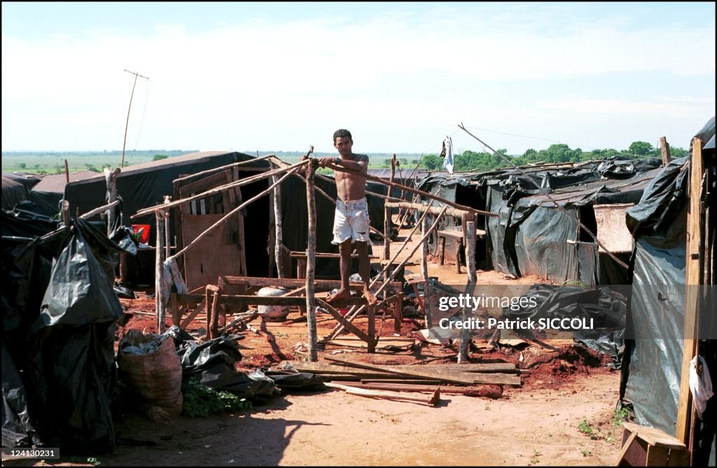 Landless Workers Movement In Brazil On November 28, 2000.