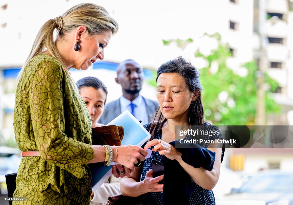 Queen Maxima Of The Netherlands Visits Ivory Coast As UN Special Advocate : Day Two