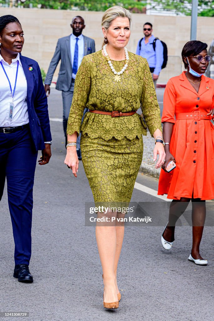Queen Maxima Of The Netherlands Visits Ivory Coast As UN Special Advocate : Day Two