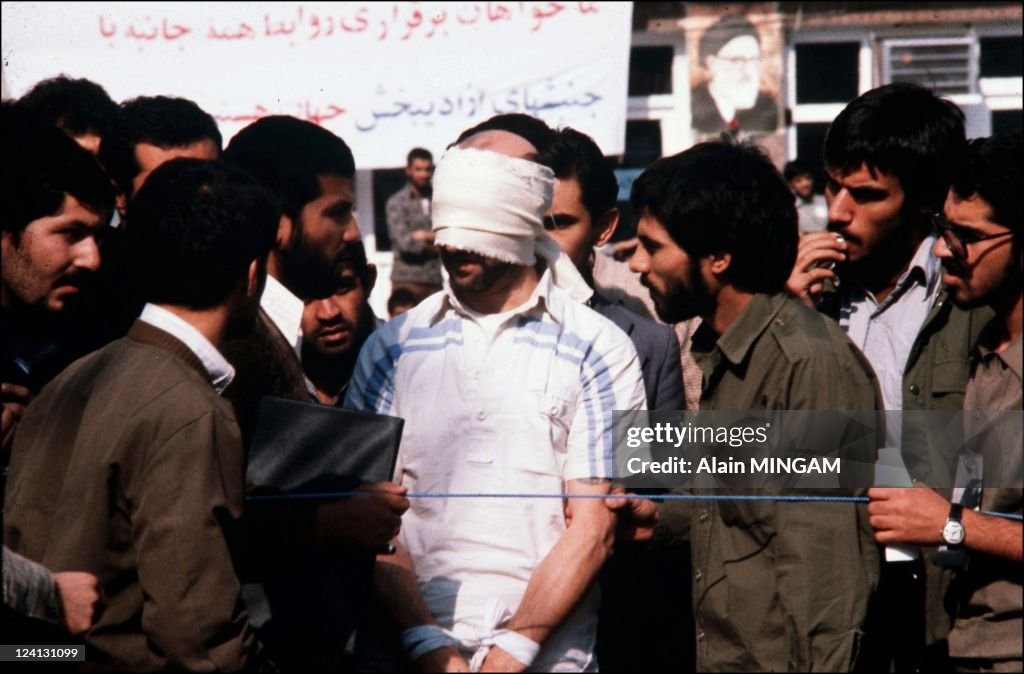 Hostage Taking At The American Embassy And Demonstration In Tehran, Iran In November, 1979.