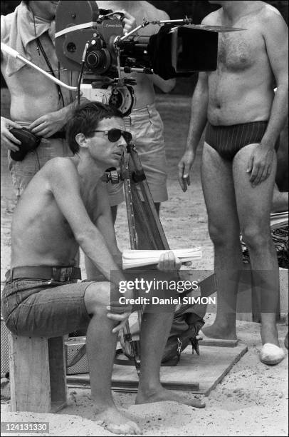 Film "Les Bronzes" by Patrice Leconte, with the troupe of Le Splendid In Cote D'Ivoire In March, 1978 - Patrice Leconte.