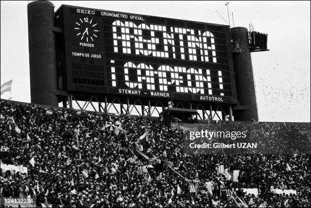 Mundial 78: 11th World Soccer Cup in Buenos Aires, Argentina on May 01, 1978 - World Cup final: Jun 25 Buenos Aires Argentina v Netherlands.