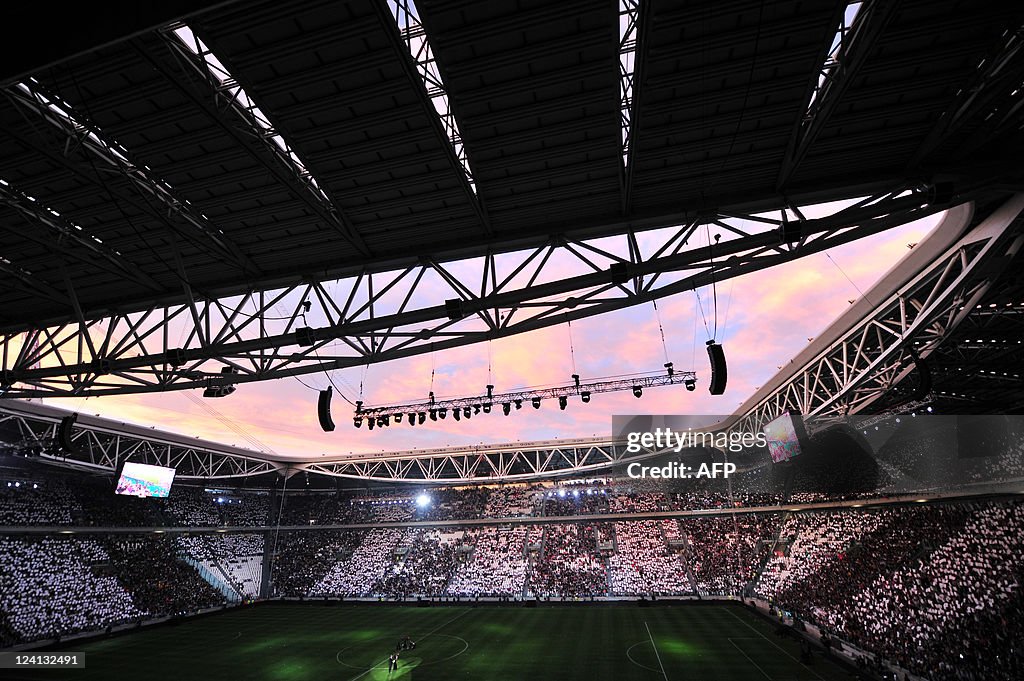 A view of the new Juventus Stadium in Tu