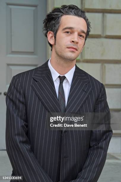Matthew Healy attends the Royal Academy Of Arts Summer Exhibition 2022 preview party on June 15, 2022 in London, England.