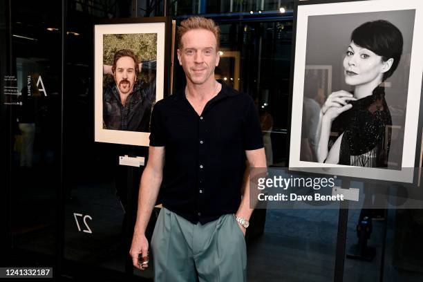 Damian Lewis attends the launch of The McCrory Award, featuring an exhibition of art and photography inspired by Helen McCrory, presented by Damian...