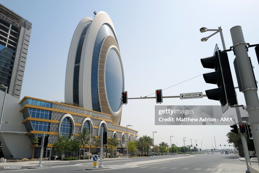 Lusail Shell A general view of Shell Tower in Lusail City, Doha on 15 June, 2022 ...