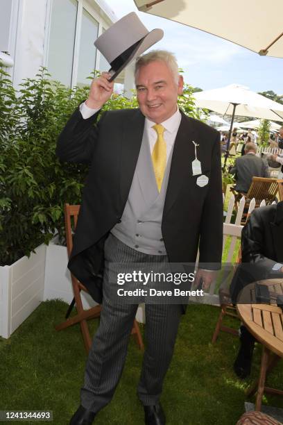 Eamonn Holmes attends Royal Ascot 2022 at Ascot Racecourse on June 16, 2022 in Ascot, England.