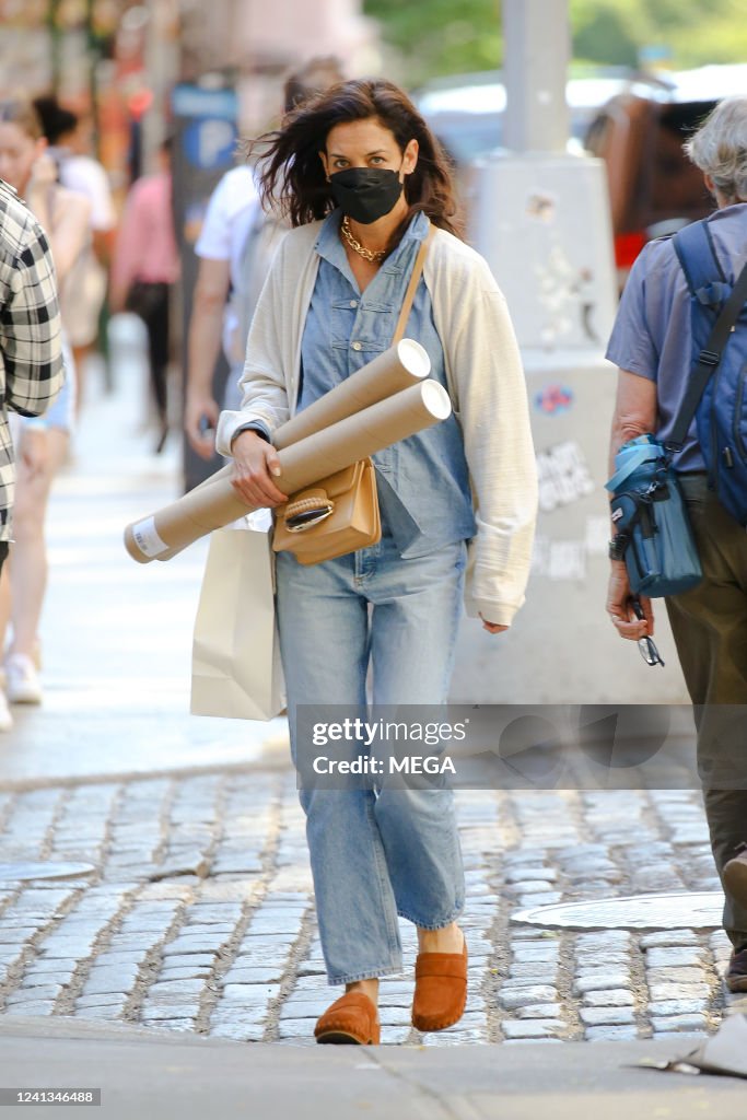 Celebrity Sightings In New York - June 15 2022