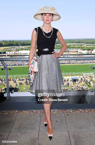Lady Sabrina Percy attends Royal Ascot 2022 at Ascot Racecourse on June 17, 2022 in Ascot, England.