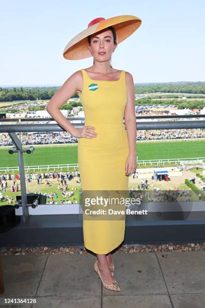 Lady Eliza Manners attends Royal Ascot 2022 at Ascot Racecourse on June 17, 2022 in Ascot, England.