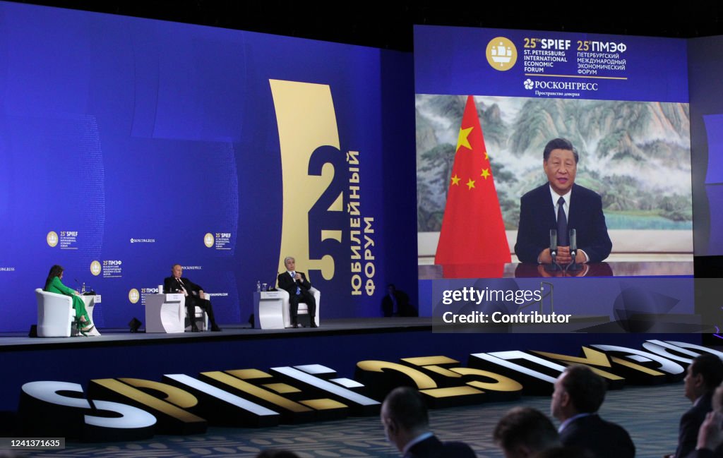 Saint Petersburg Hosts The International Economic Forum (SPEIF 2022)