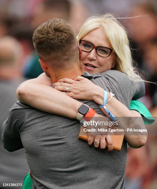 Leicester Tigers' chief executive Andrea Pinchen after the final whistle of the Gallagher Premiership Final at Twickenham Stadium, London. Picture...