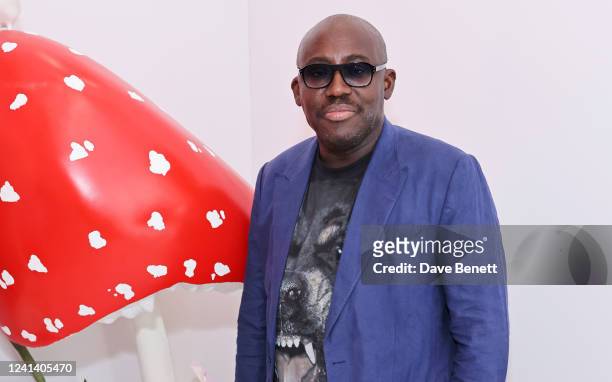 Editor-In-Chief of British Vogue Edward Enninful attends a private view of "Vogue x Snapchat: Redefining The Body, Curated By Edward Enninful OBE",...