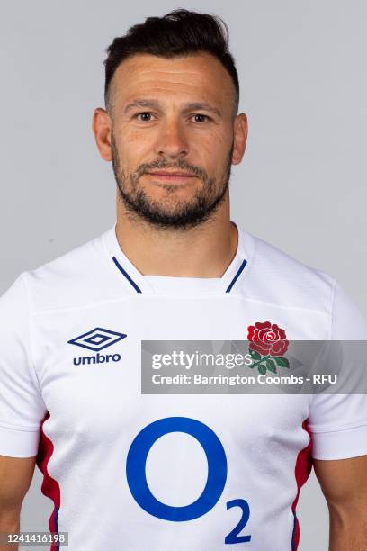 Danny Care of England poses for a portrait on June 20, 2022 in Richmond, United Kingdom.