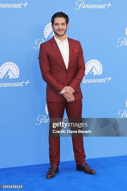 Tyler Posey attends the UK launch of Paramount+ at Outernet London on June 20, 2022 in London, England.