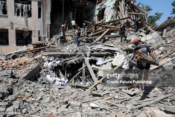 Rubble Running Liubotyn Photos and Premium High Res Pictures - Getty Images