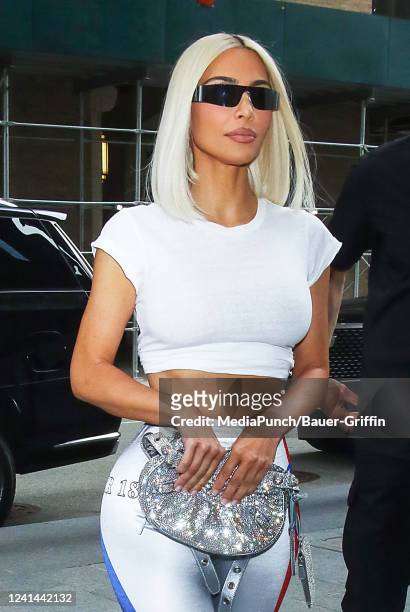 Kim Kardashian is seen on June 21, 2022 in New York City.