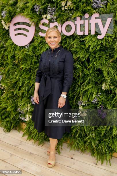 Spotify Chief Content Officer Dawn Ostroff participates in the 'Deep Dive Into The Batman Audio Universe' panel, during Cannes Lions 2022, at Spotify...