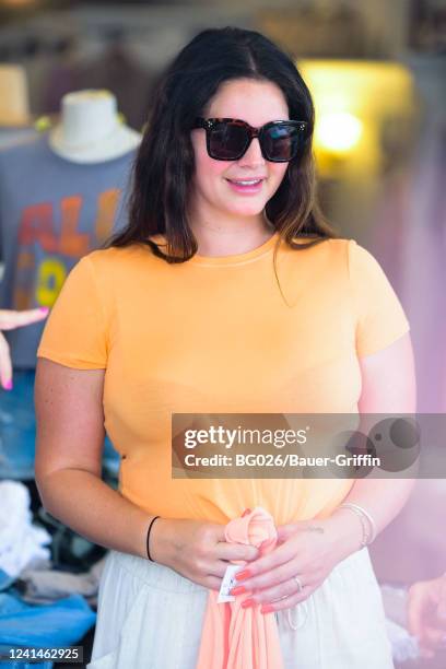 Lana Del Rey is seen on June 22, 2022 in Los Angeles, California.