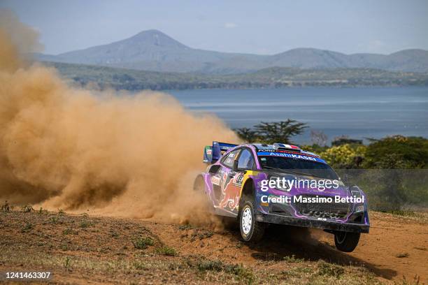 Adrien Fourmaux of France and Alexandre Coria of France are competing with their M-Sport Ford WRT Ford Puma Rally1 during Day One of the FIA World...