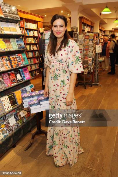 Sophie Winkleman attends the launch of new novel "The Quickening" by Talulah Riley at Daunt Books on June 22, 2022 in London, England.
