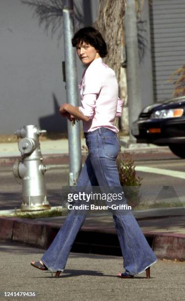 Milla Jovovich is seen on July 01, 2000 in Los Angeles, California.