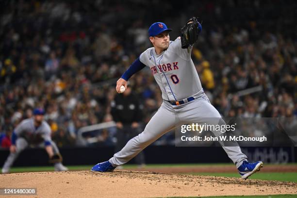 New York Mets Adam Ottavino in action, pitching vs San Diego Padres at Petco Park. San Diego, CA 6/8/2022 CREDIT: John W. McDonough