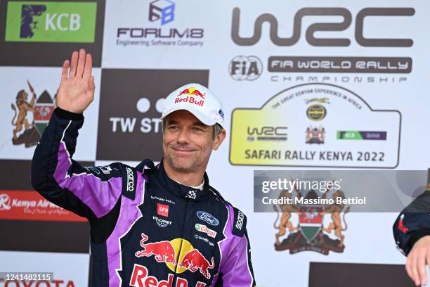 Sebastien Loeb of France is taken during Day Two of the FIA World Rally Championship Kenya on June 23, 2022 in Nairobi, Kenya.