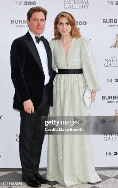 Edoardo Mapelli Mozzi and Princess Beatrice of York attend 'The Alchemist's Feast', the inaugural summer party & fundraiser for the National...