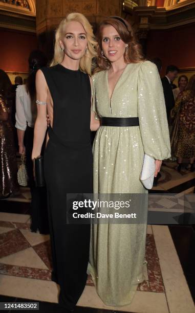 Sabine Getty and Princess Beatrice of York attend 'The Alchemist's Feast', the inaugural summer party & fundraiser for the National Gallery's...